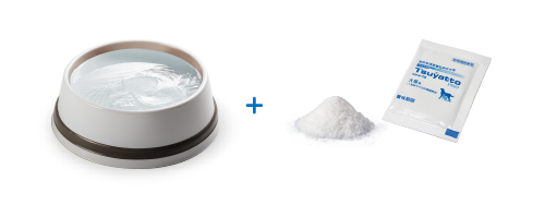 水やミルクに混ぜて